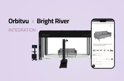 Orbitvu x Bright River collaboration for interactive content