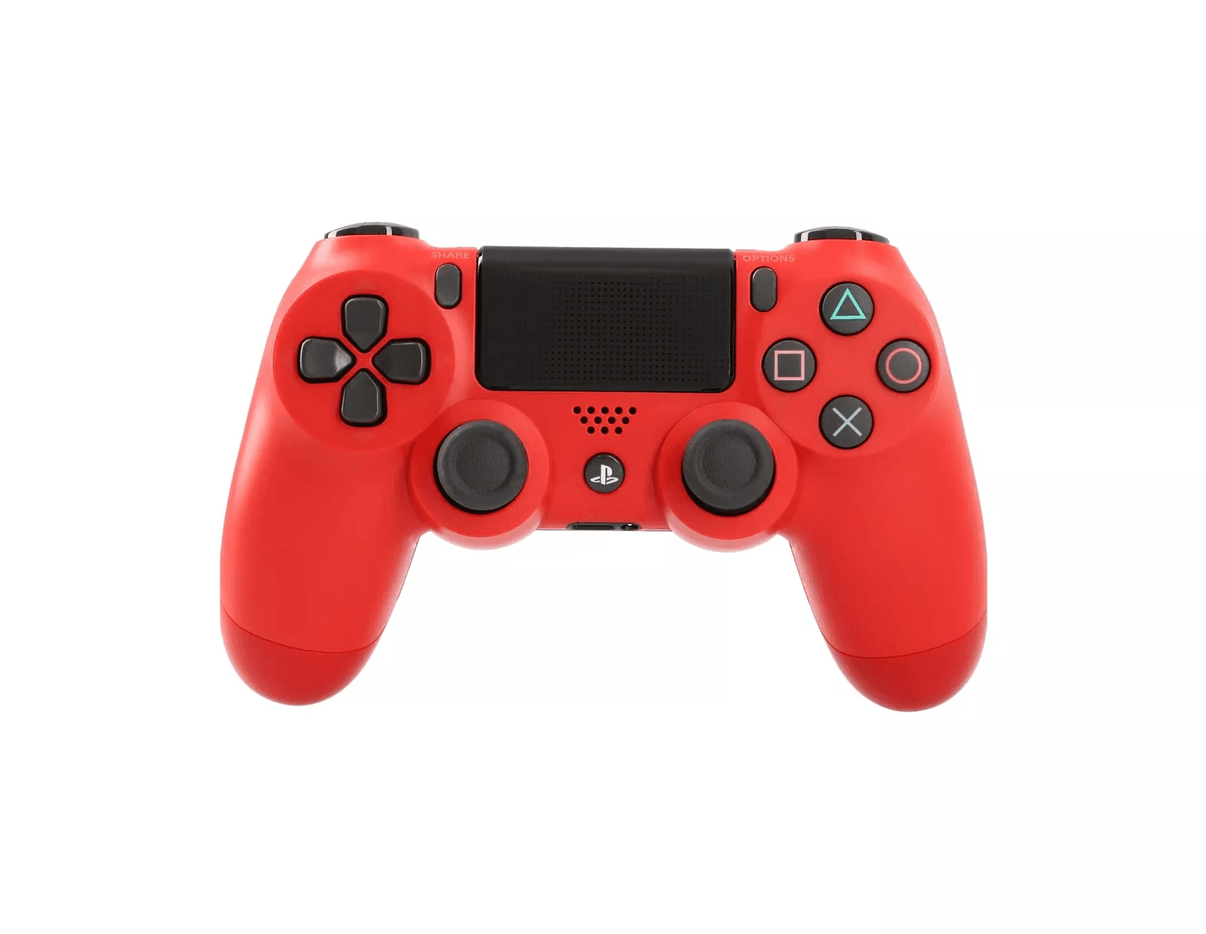 Red PS4 DualShock controller