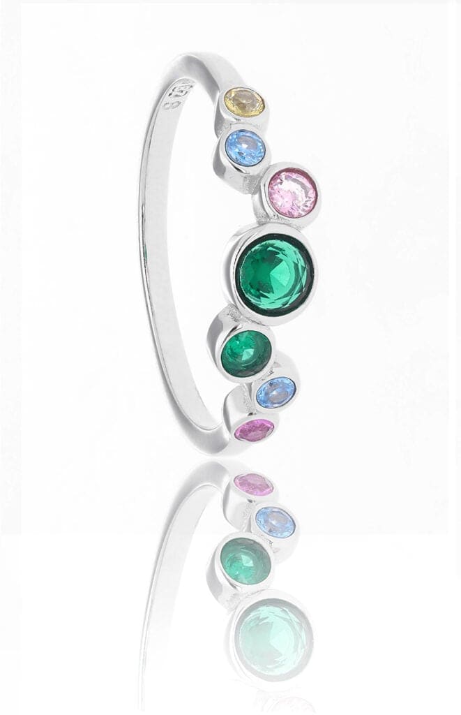 Silver ring jewelry photo – soft light
