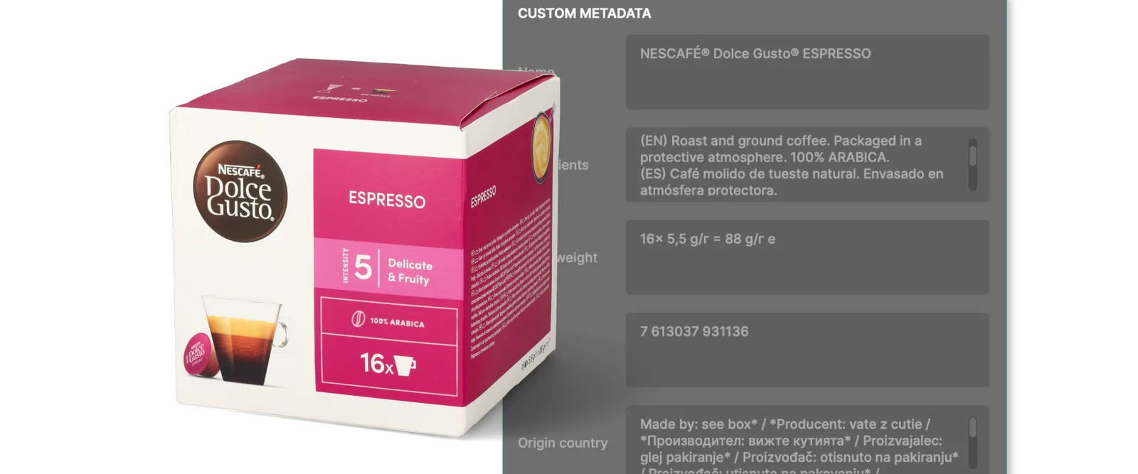 Orbitvu's AI OCR - extract labels, part numbers, and product data from images